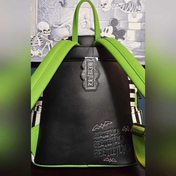Loungefly Universal Studios Beetlejuice Lydia Wedding Backpack main image 9